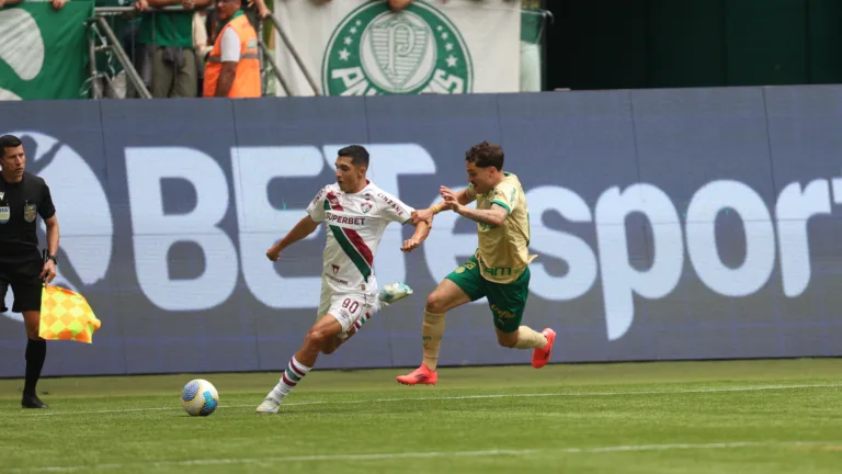 Palmeiras e Fluminense, pelo Brasileirão (FOTO: MARCELO GONÇALVES / FLUMINENSE F.C)