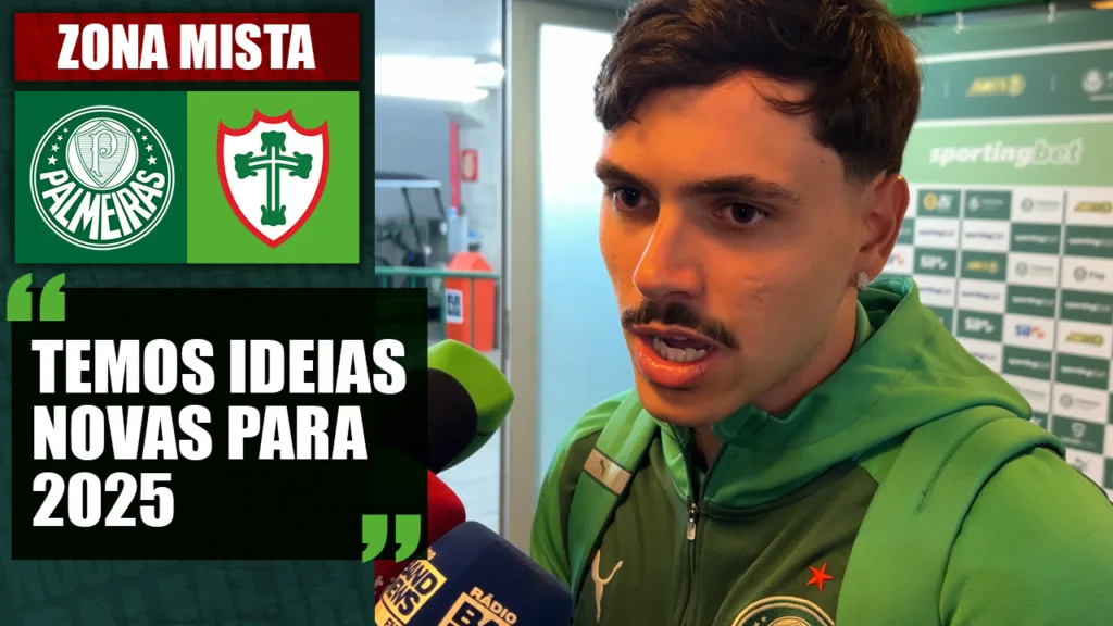 Zona Mista: Confira o que disse Maurício após vitória do Palmeiras diante da Portuguesa no Paulistão