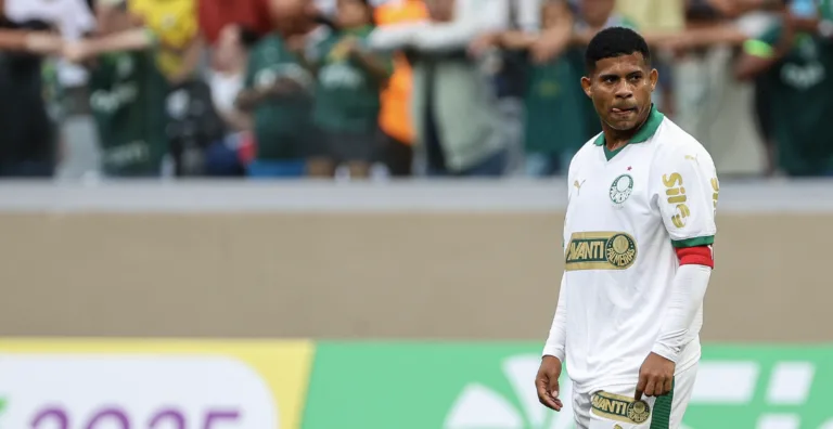 Gilberto em ação pelo Palmeiras Sub-20 (Foto: Fabio Menotti) 