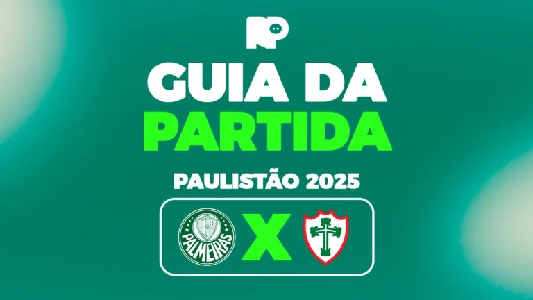 Palmeiras e Portuguesa: escalações, arbitragem e onde assistir a partida pelo Paulistão