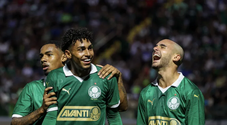 Palmeiras em ação na Copinha 2025 (Foto: Fábio Menotti / Palmeiras) 