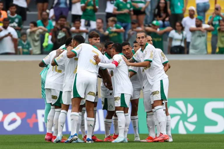 Palmeiras em ação na Copa São Paulo de Futebol Júnior (Foto: Fábio Menotti) 