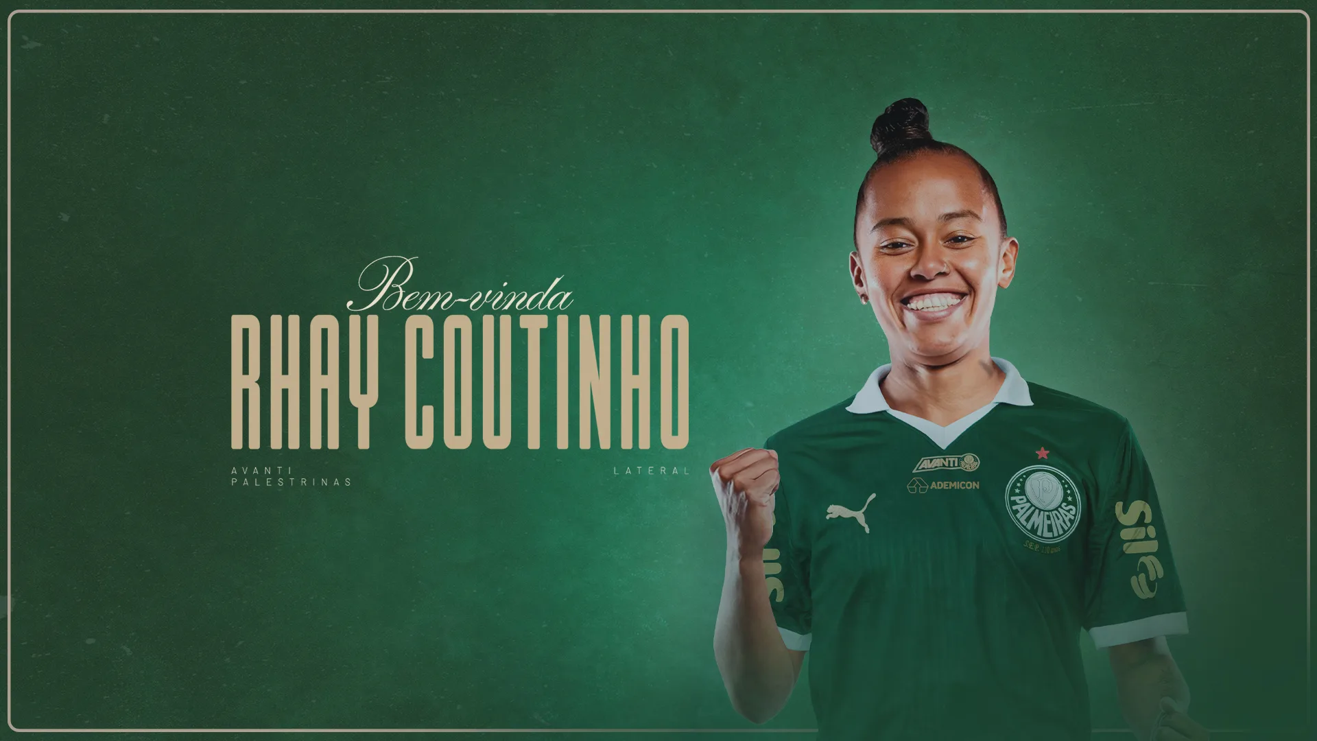 Palmeiras anuncia contratação de Rhay Coutinho