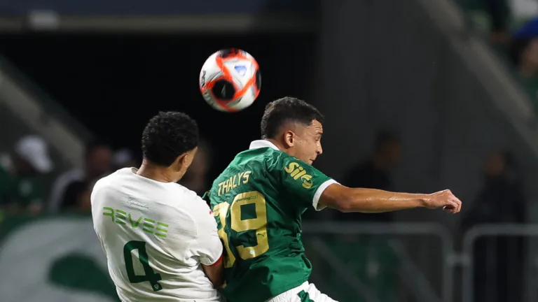 Thalys estreou como profissional pelo Palmeiras (Foto: Cesar Greco/Palmeiras)