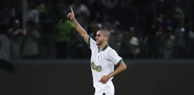 Figueiredo em ação pelo Palmeiras Sub-20 (Foto: Fabio Menotti) 