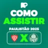 Como assistir ao jogo entre Noroeste e Palmeiras pelo Paulistão 2025