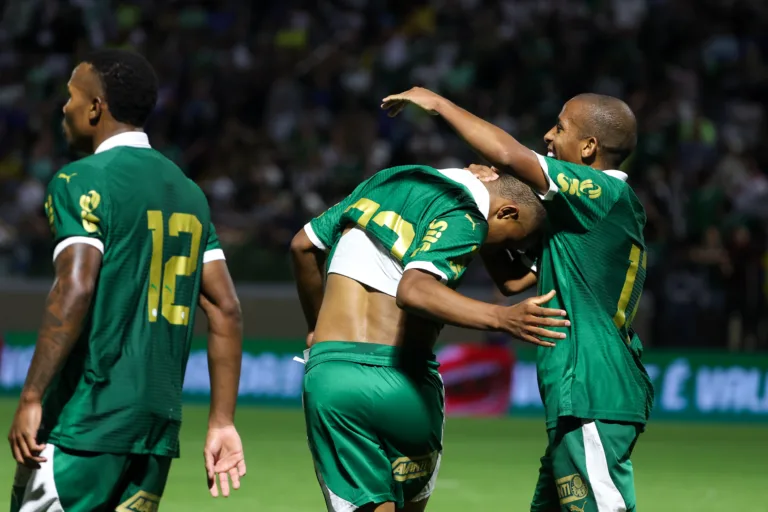 Palmeiras em ação na Copinha 2024 (Foto: Fábio Menotti) 