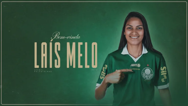 Palmeiras anuncia contratação de Laís Melo