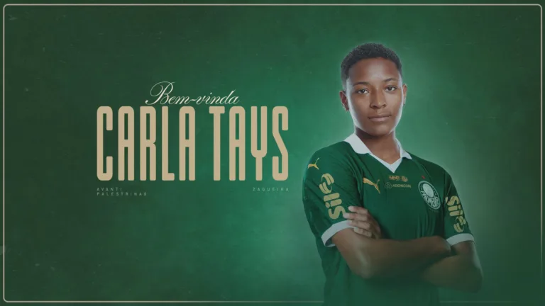 Palmeiras anuncia contratação de Carla Tays, primeiro reforço da temporada