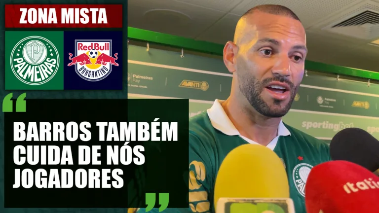 Zona Mista: Confira o que disse Weverton após empate entre Palmeiras e Red Bull Bragantino