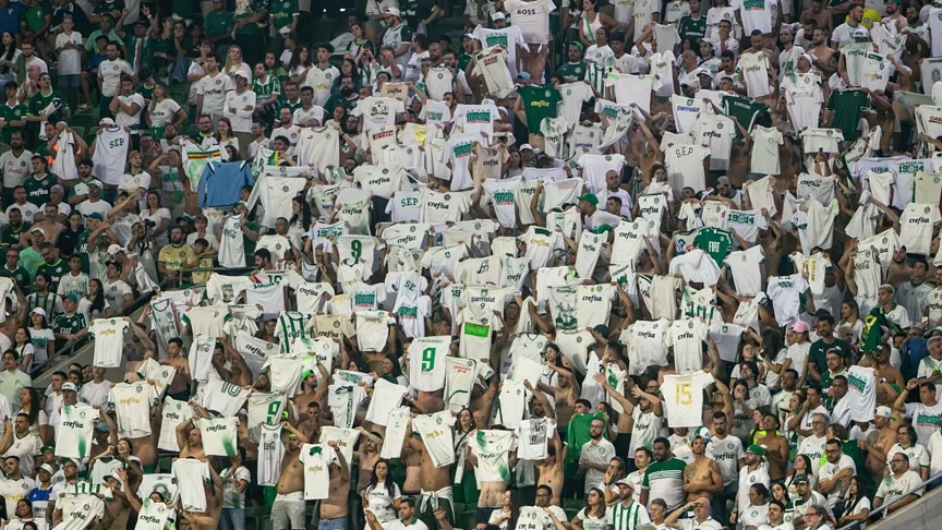 Torcida do Palmeiras no Allianz Parque (Foto: Danilo Martins Yoshioka)