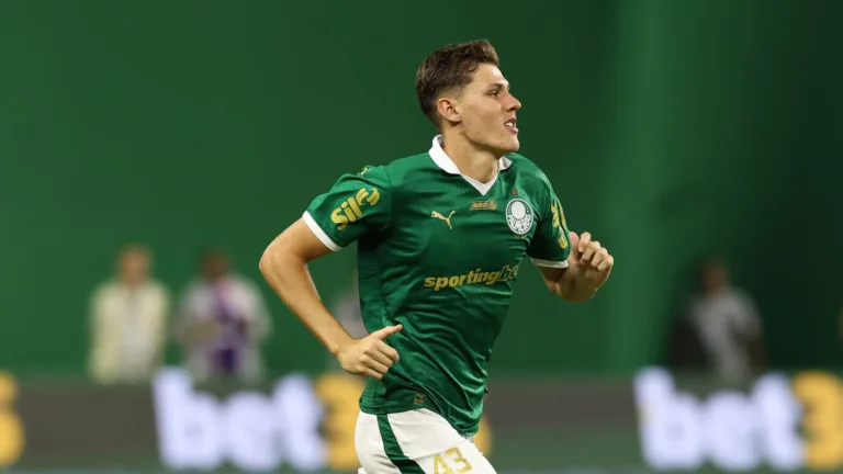 Benedetti em Palmeiras e Corinthians, pelo Paulistão (Foto: Cesar Greco/Palmeiras)