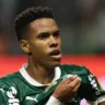 Estêvão em Palmeiras e Botafogo-SP, pelo Paulistão (Foto: Cesar Greco/Palmeiras)