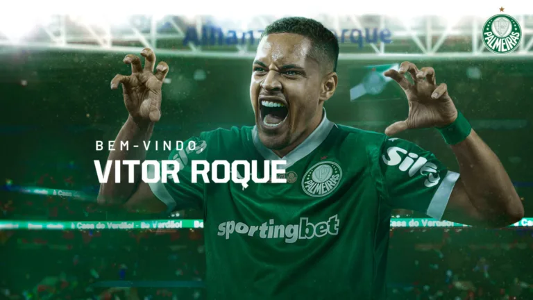 Palmeiras anuncia contratação de centroavante Vitor Roque