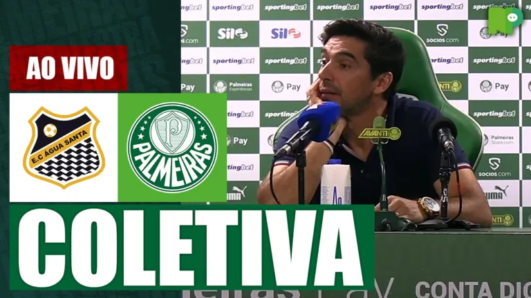 Água Santa x Palmeiras: pós-jogo e coletiva de Abel Ferreira
