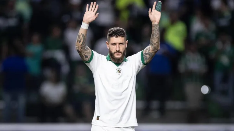 Zé Rafael deixou o Palmeiras para jogar no Santos (Foto: Reprodução/Redes sociais)