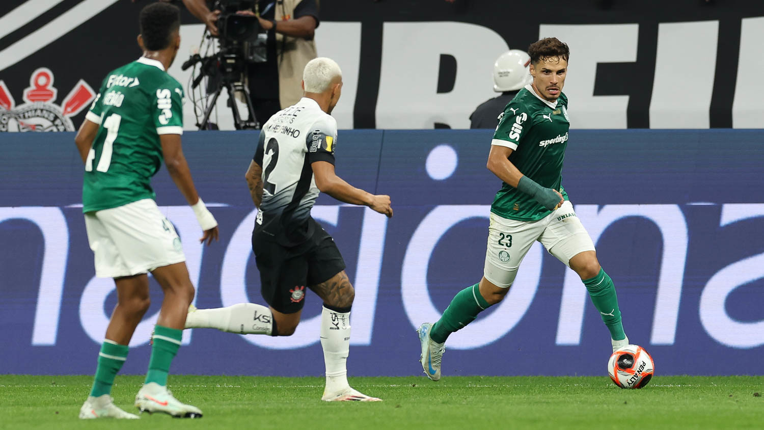 Corinthians e Palmeiras, na Neo Química Arena (Foto: Cesar Greco/Palmeiras)