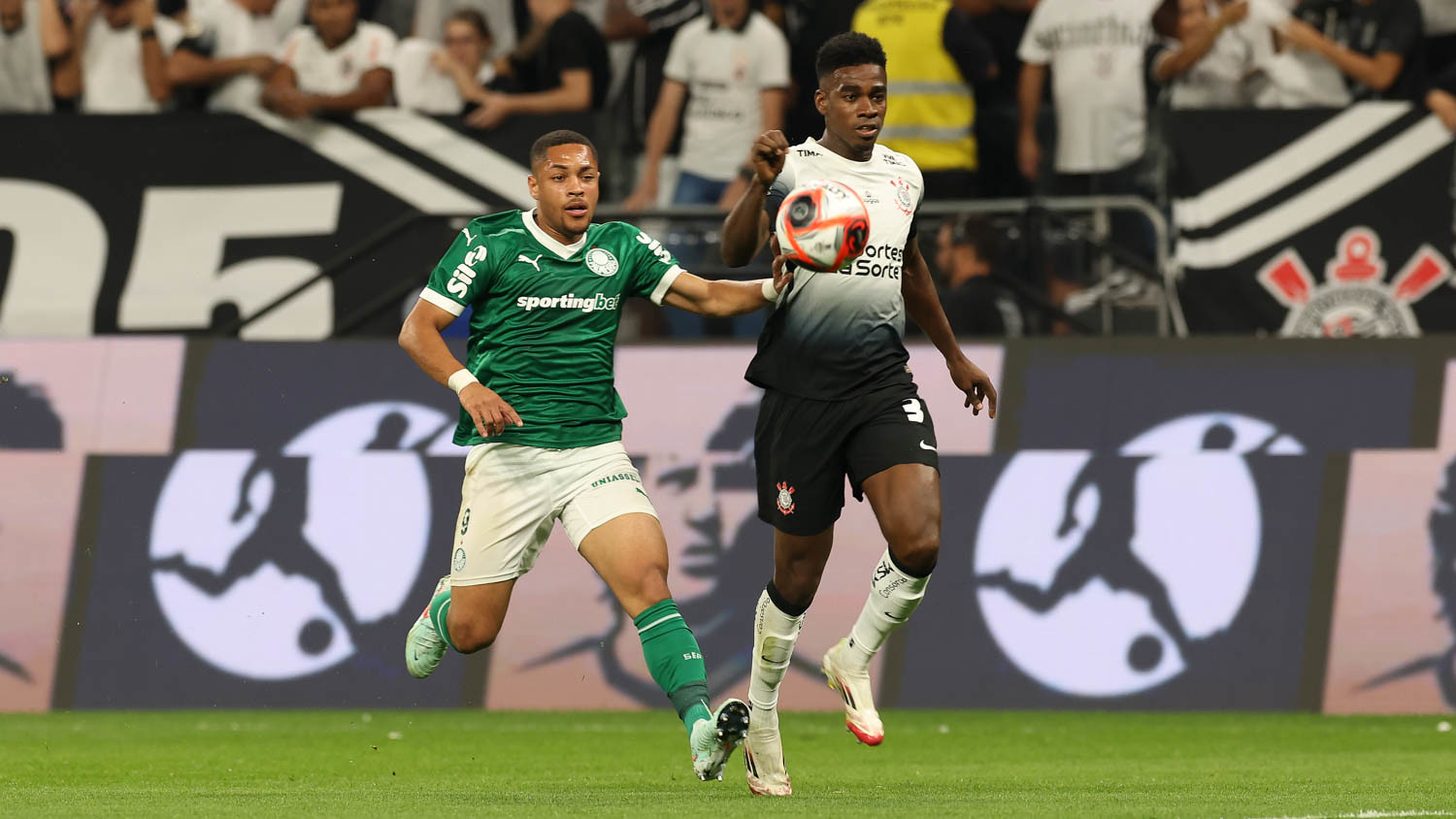 Corinthians e Palmeiras, na Neo Química Arena (Foto: Cesar Greco/Palmeiras)