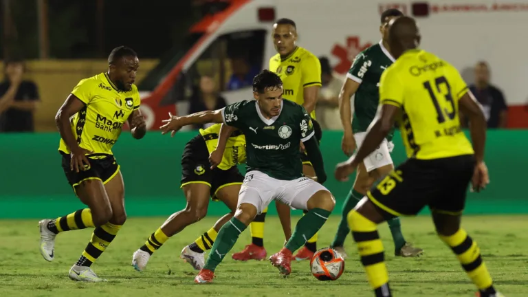 São Bernardo e Palmeiras pelas quartas de final do Paulistão (Foto: Cesar Greco/Palmeiras)