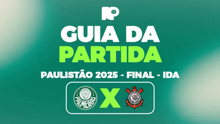 Palmeiras e Corinthians: escalações, arbitragem e onde assistir à final do Paulistão 2025