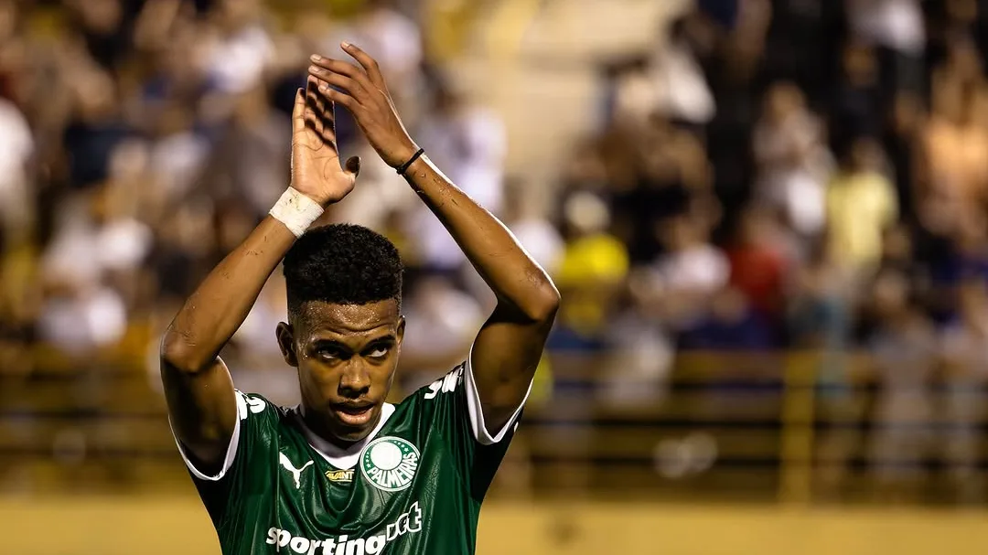 Estêvão em ação pelo Palmeiras (Foto: Danilo Martins Yoshioka)