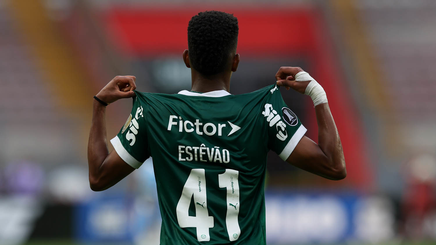 Sporting Cristal e Palmeiras, pela Libertadores (Foto: Cesar Greco/Palmeiras)