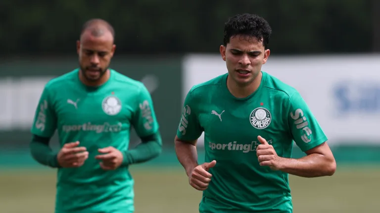 O jogador Bruno Rodrigues, da SE Palmeiras, durante treinamento, na Academia de Futebol. (Foto: Cesar Greco/Palmeiras)