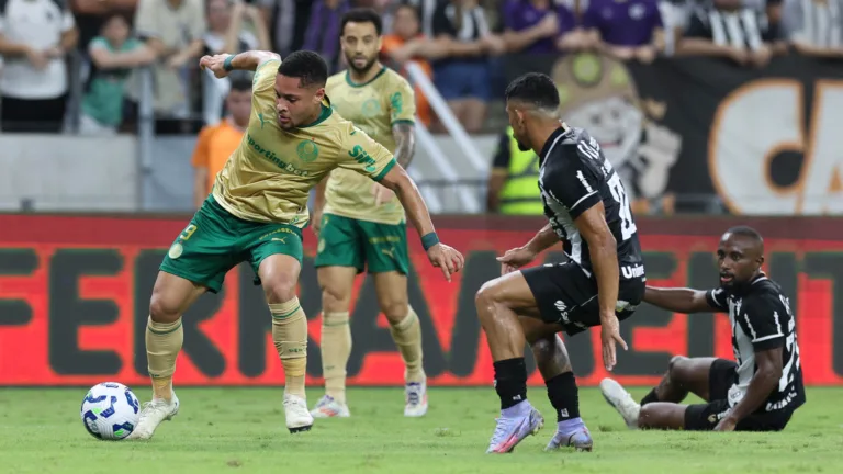 Ceará e Palmeiras, pela Copa do Brasil, na Arena Castelão (Foto: Cesar Greco/Palmeiras)