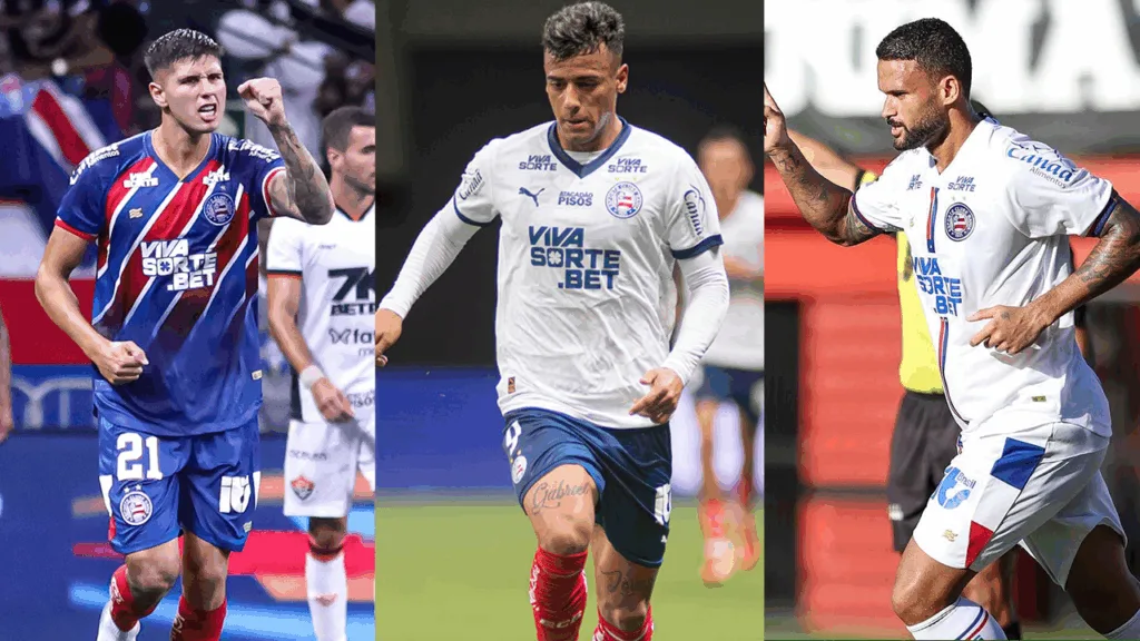 Elenco do Bahia conta com sete jogadores que foram alvos do Palmeiras nos últimos anos; relembre Elenco do Bahia conta com sete jogadores que foram alvos do Palmeiras nos últimos anos; relembre