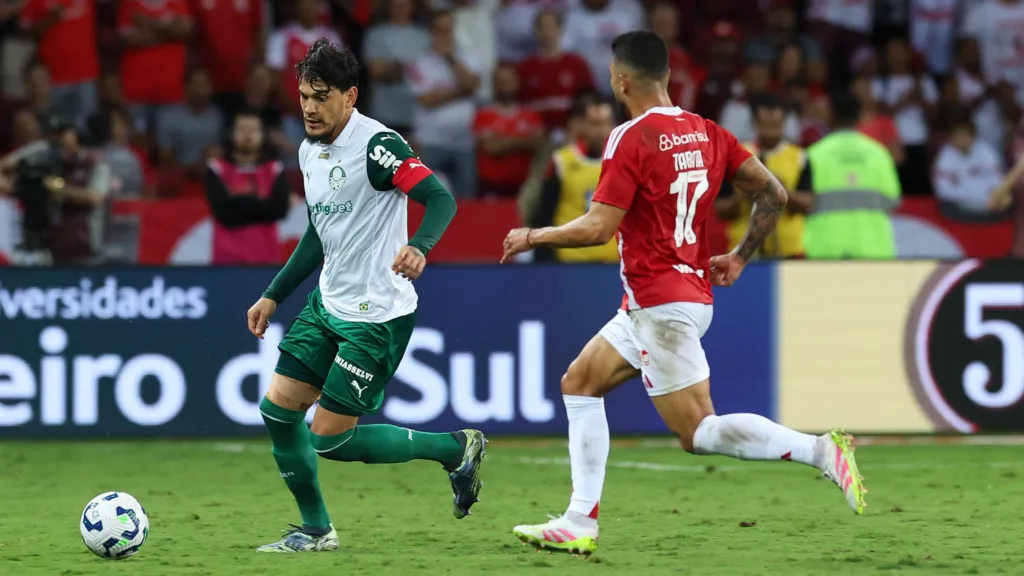 Internacional e Palmeiras, no Beira-Rio (Foto: Cesar Greco/Palmeiras)