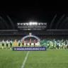 Time do Palmeiras em ação contra o Corinthians (Foto: Cesar Greco/Palmeiras/by Canon)
