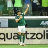 Flaco López comemora gol em vitória do Palmeiras contra o Ceará pela Copa do Brasil (Foto: Cesar Greco)