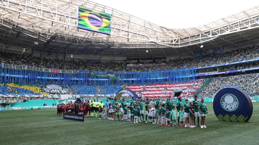 Palmeiras e Flamengo teve o maior público do ano como mandante: 41.075 pessoas (Foto: Cesar Greco/Palmeiras)