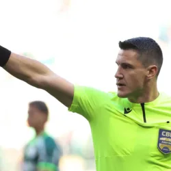 O árbitro Rafael Rodrigo Klein (Foto: Cesar Greco/Palmeiras/by Canon)