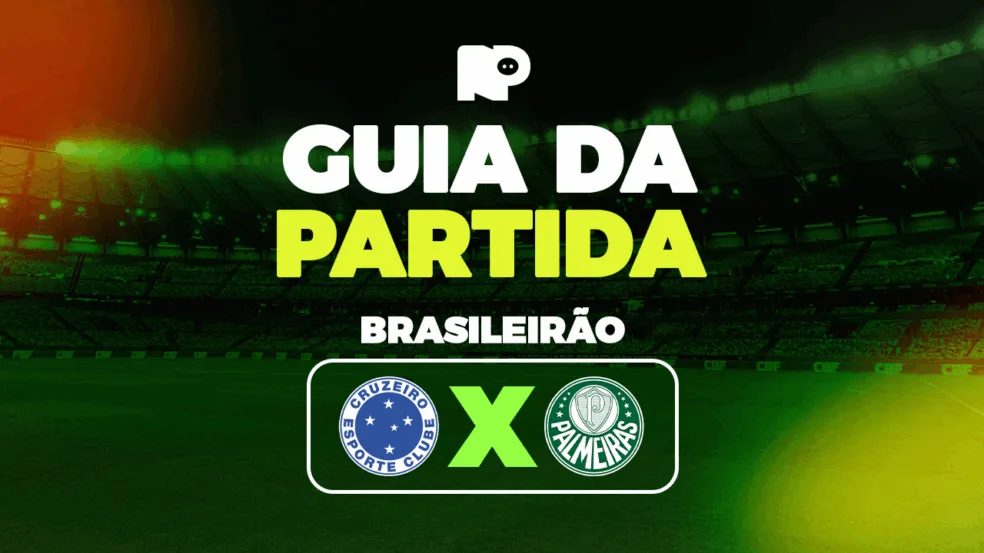 Cruzeiro x Palmeiras: onde assistir ao vivo, horário e escalações do jogo pelo Brasileirão