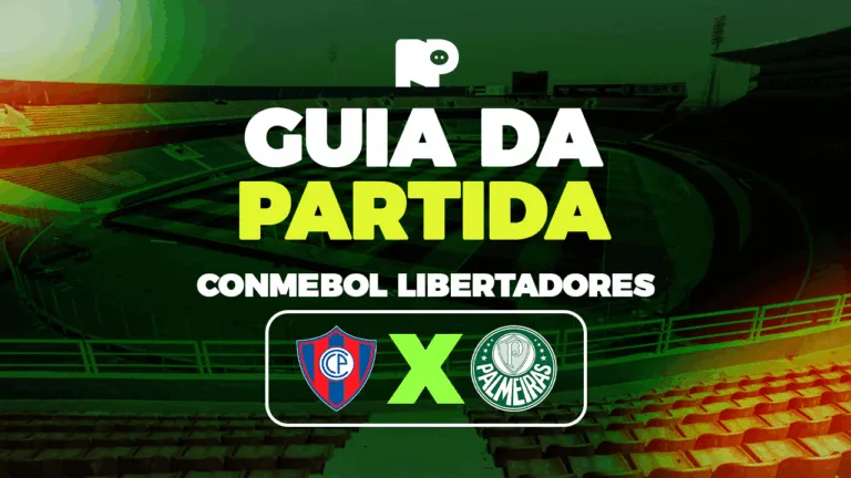 Cerro Porteño-PAR x Palmeiras:  onde assistir ao vivo, horário e escalações do jogo pela Libertadores