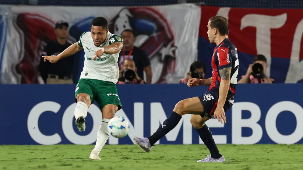 Cerro Porteño e Palmeiras, no Paraguai, pela Libertadores Cerro Porteño e Palmeiras, no Paraguai, pela Libertadores