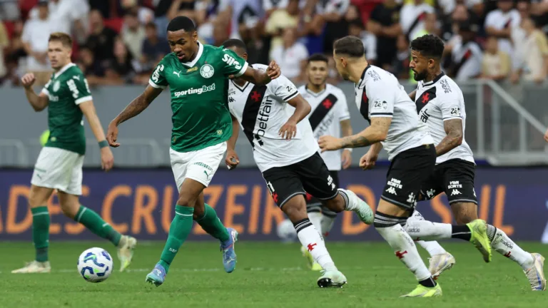 Allan em ação pelo Palmeiras (Foto: Cesar Greco/Palmeiras)