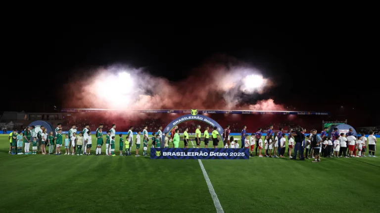 Red Bull Bragantino e Palmeiras, pelo Brasileirão (Foto: Cesar Greco/Palmeiras)