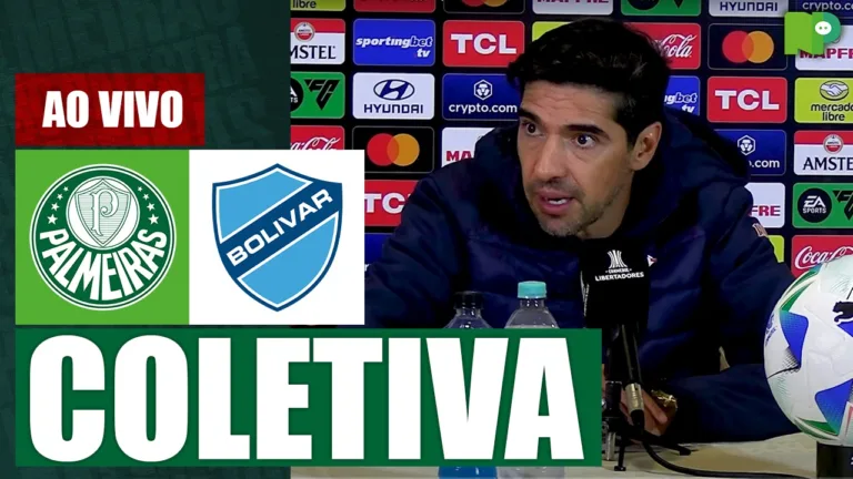Palmeiras x Bolívar: pós-jogo e coletiva do técnico Abel Ferreira