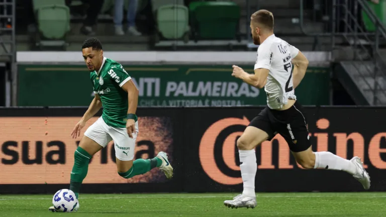 Palmeiras em ação no Allianz Parque contra o Ceará (Foto: Cesar Greco/Palmeiras/by Canon)