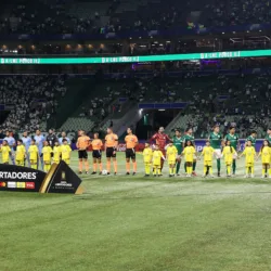 Palmeiras e Bolívar, pela Libertadores, no Allianz Parque (Foto: Cesar Greco/Palmeiras)