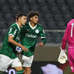 Thalys em ação pelo Palmeiras Sub-20 (Foto: Palmeiras/Divulgação)