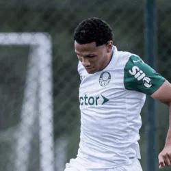 Lucas Gabriel em ação pelo Palmeiras (Foto: Divulgação) 