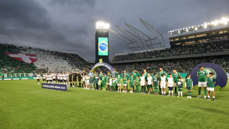 Palmeira e São Paulo em ação pelo Campeonato Brasileiro (Foto: Cesar Greco/Palmeiras)