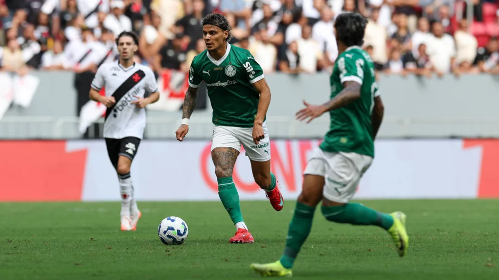 Vasco e Palmeiras em Brasília, pelo Campeonato Brasileiro (Foto: Cesar Greco/Palmeiras)