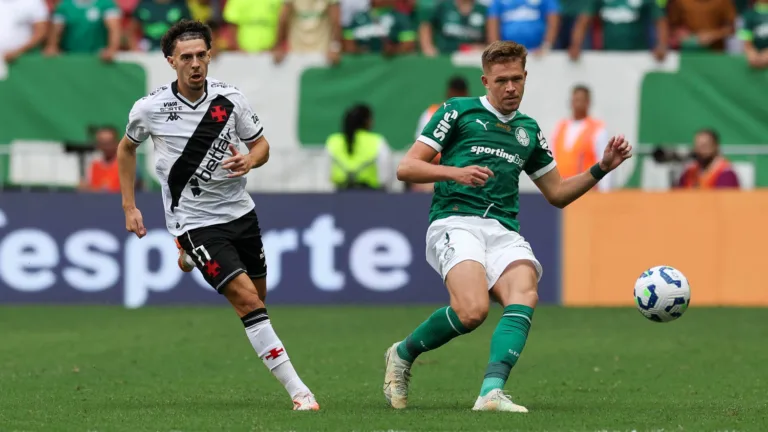 Vasco e Palmeiras em Brasília, pelo Campeonato Brasileiro (Foto: Cesar Greco/Palmeiras)