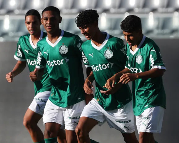 Palmeiras soma seus primeiros pontos no Brasileiro Sub-17 (Foto: Fabio Menotti/Palmeiras)
