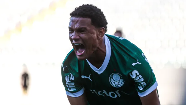 Palmeiras Sub-17 em ação (Foto: Fábio Menotti) 