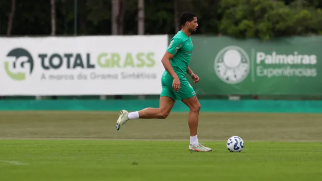 Verdão finalizou a preparação antes do embarque aos Estados Unidos para a disputa da Copa do Mundo de Clubes (Foto: Cesar Greco/Palmeiras)

